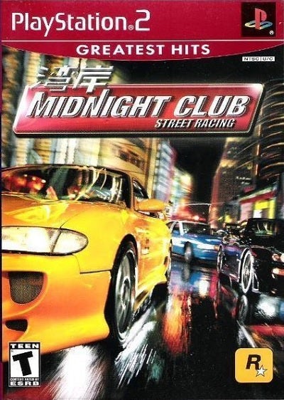 Rockstar Midnight Club Street Racing Greatest Hits Refurbished PS2 Playstation 2 Game